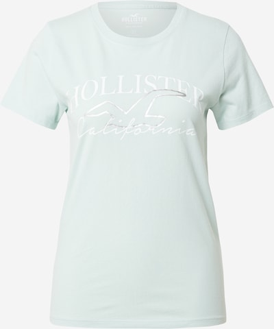 HOLLISTER Shirt in azur / silber / weiß, Produktansicht
