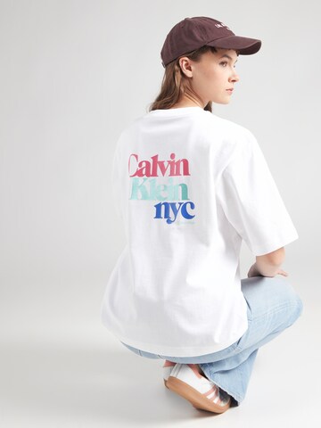 Calvin Klein Jeans Shirt in White: front