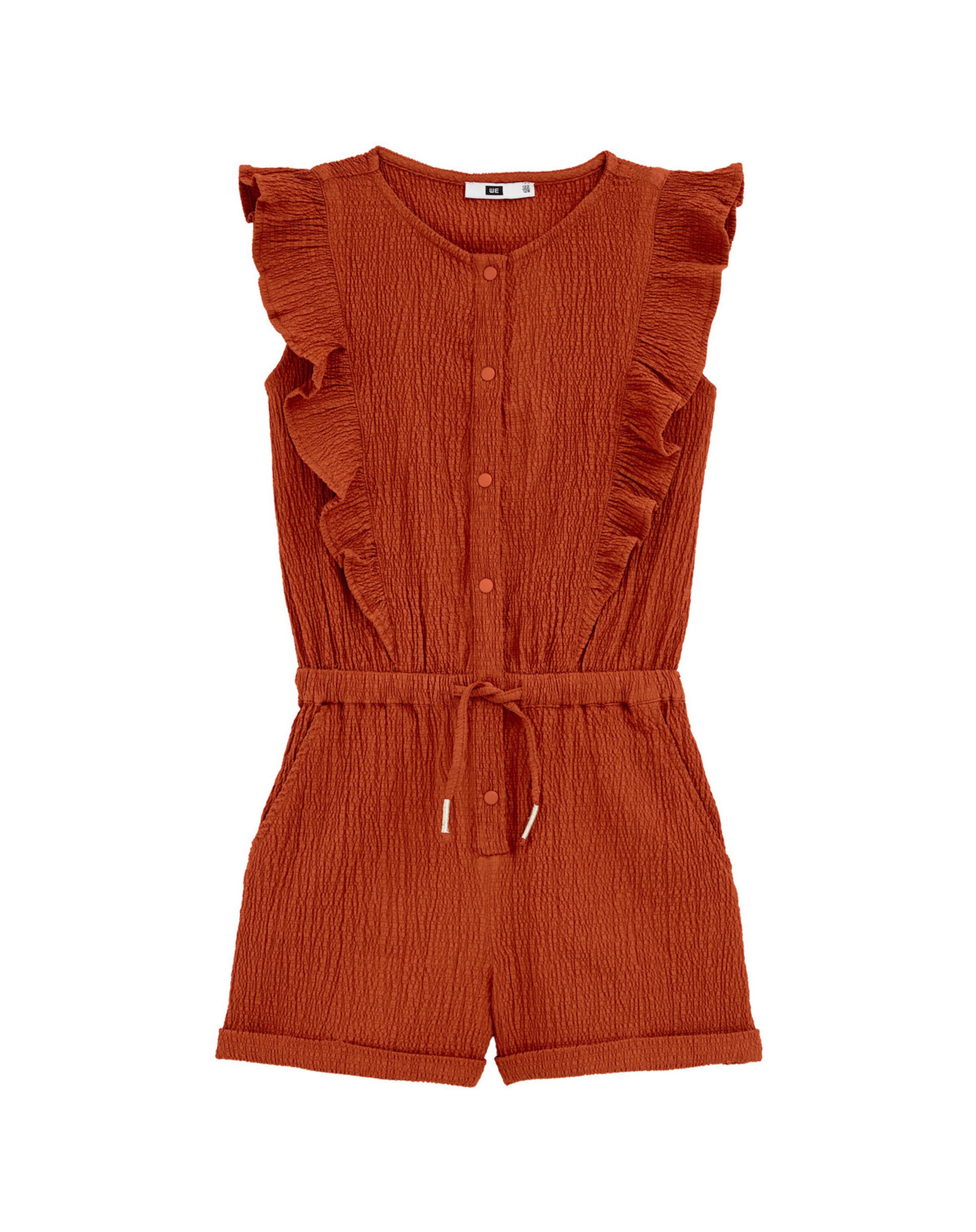 WE Fashion Overall in Rot: Vorderseite