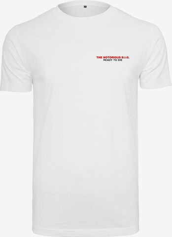 T-Shirt Mister Tee en blanc : devant