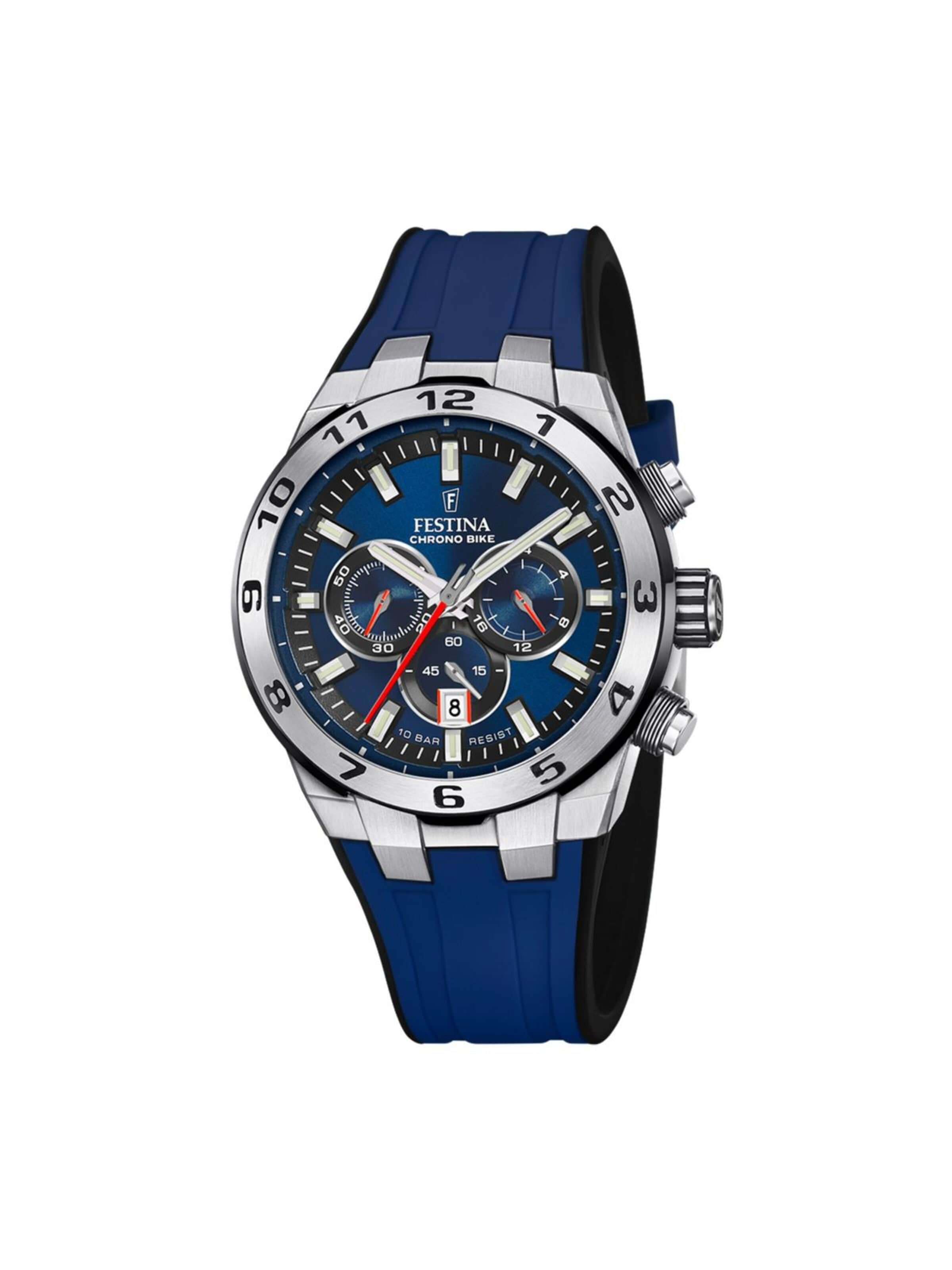 Montre à affichage analogique FESTINA en bleu : devant