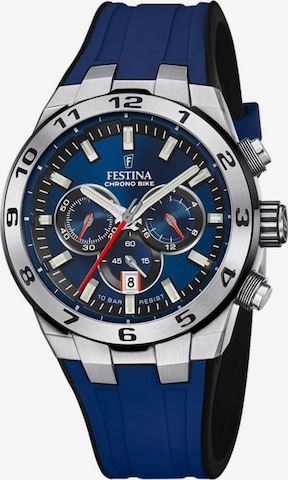 Montre à affichage analogique FESTINA en bleu : devant