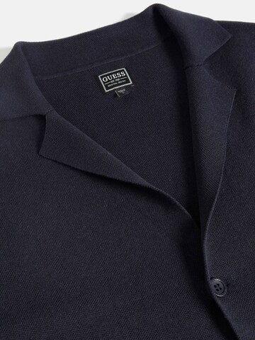 GUESS Zip-Up Hoodie in Blue