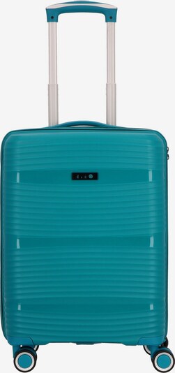 D&N Valisette 'Travel Line' en turquoise, Vue avec produit