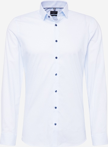 OLYMP Slim Fit Hemd in Blau: predná strana