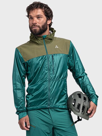 Schöffel Outdoorjacke 'Flow ' in Grün: predná strana