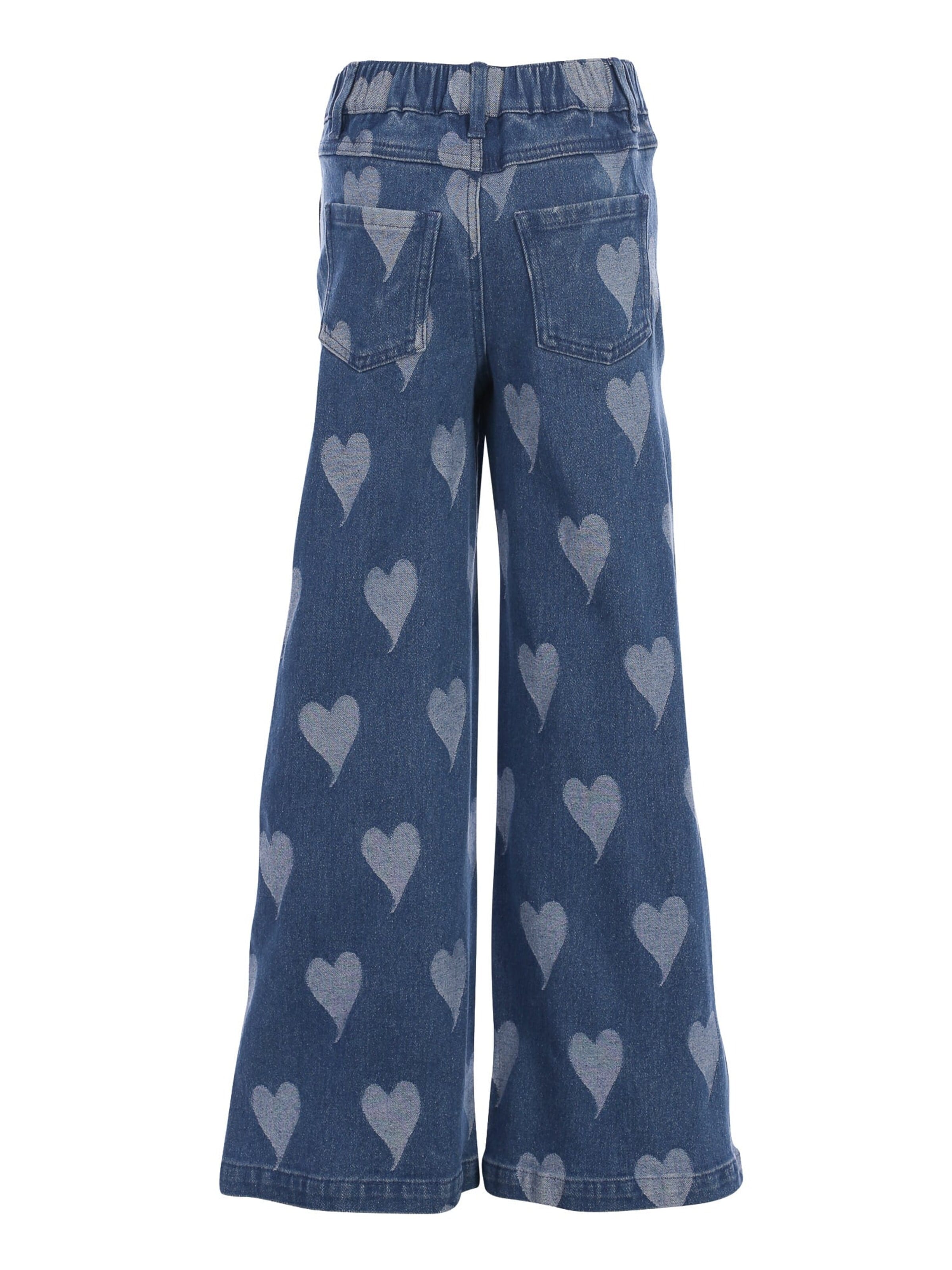 Wide Leg Jean Looxs Revolution en bleu