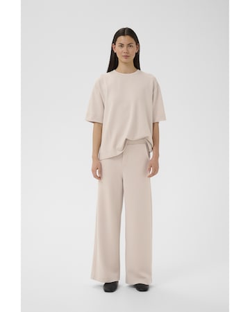InWear Wide leg Broek 'GincetteIW' in Beige: voorkant