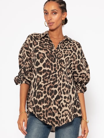 SASSYCLASSY Bluse in Braun