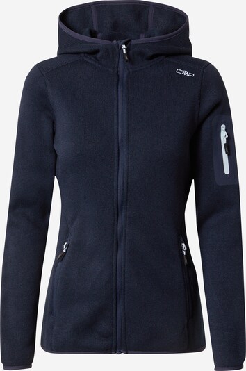 CMP Athletic Fleece Jacket in Night blue / Light blue / Black, Item view