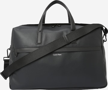 Calvin KleinVikend torba 'Must' - crna boja: prednji dio
