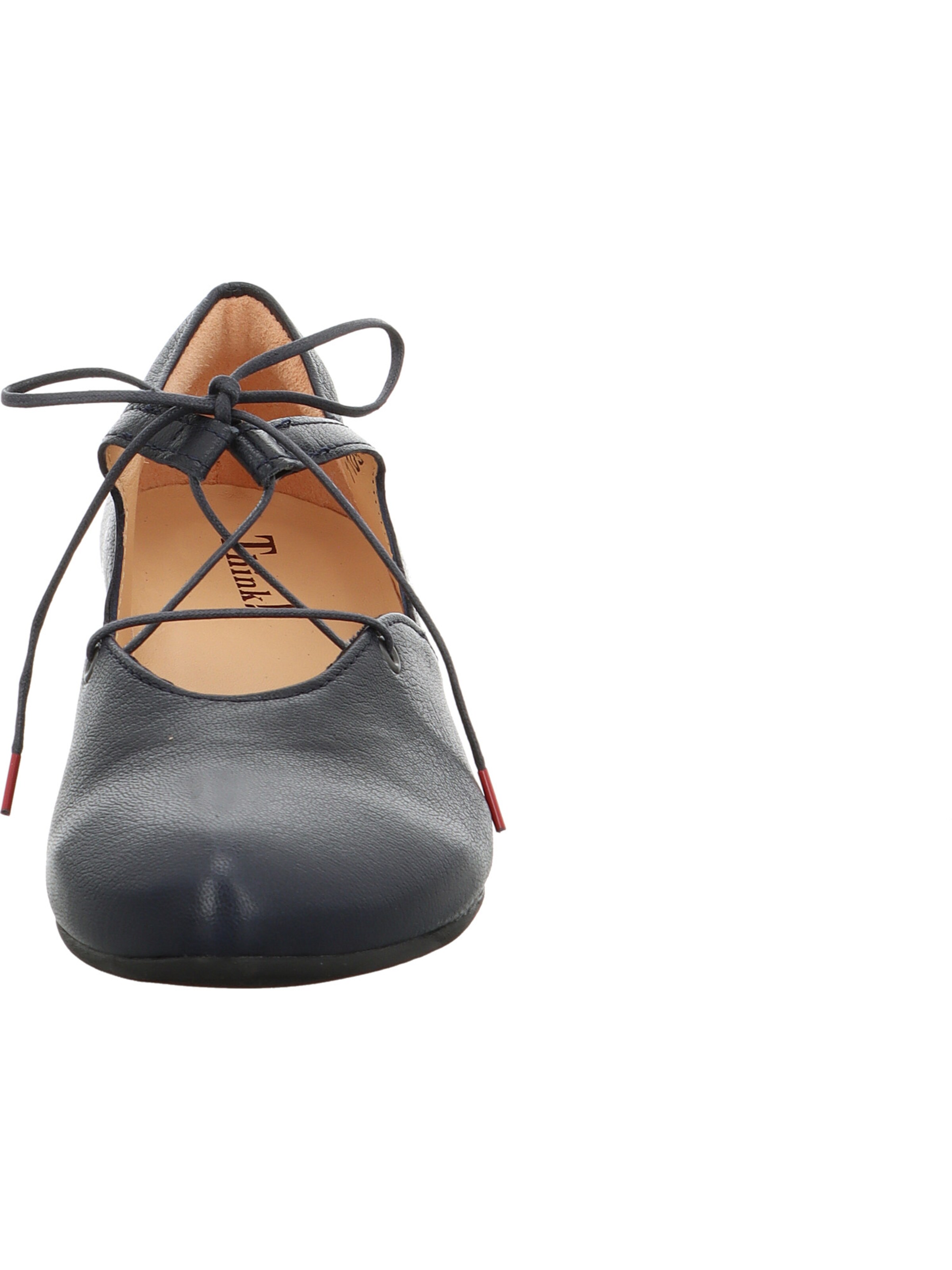 THINK! Ballet Flats with Strap 'GRACE' in Blue