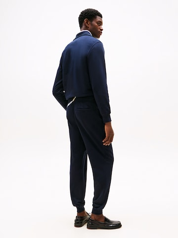 TOMMY HILFIGER Tapered Broek 'ESSENTIAL' in Blauw