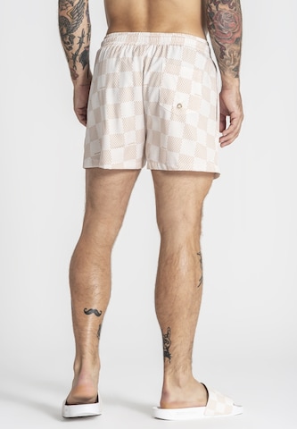 Gianni Kavanagh Badeshorts 'Piazza' in Beige