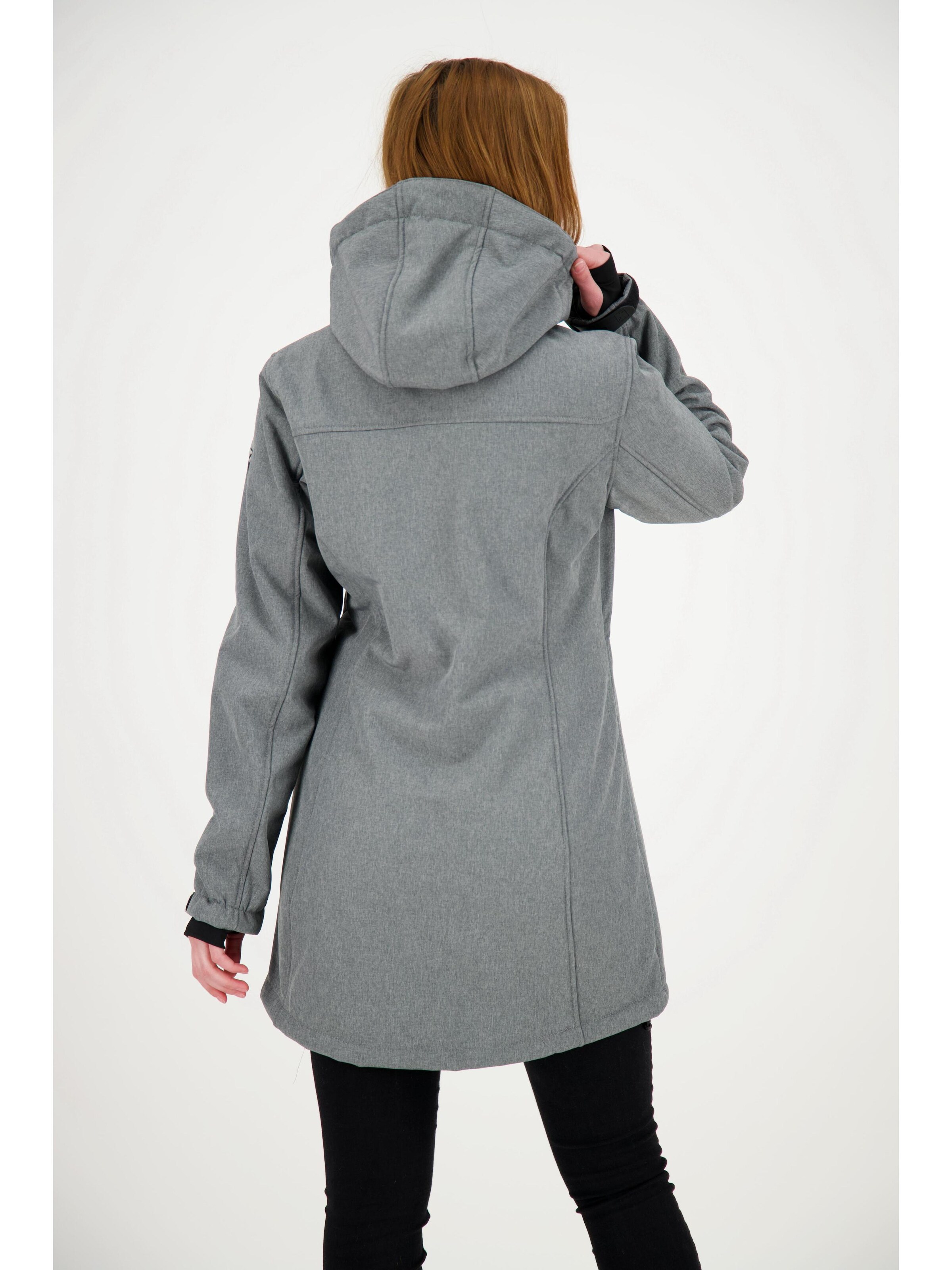 deproc Übergangsjacke 'KEELE PEAK II WOMEN'‌‌‌‌‌‌ in Grau