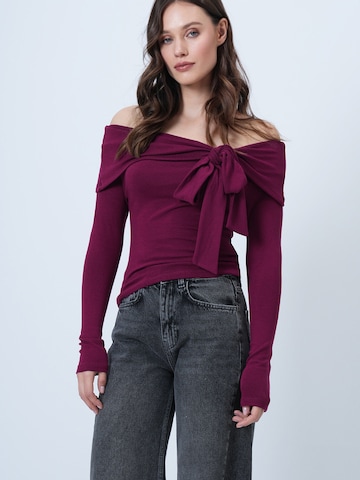 Pull-over Trend Alaçatı Stili en violet