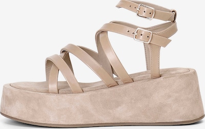 CAFè NOIR Sandalen in beige, Produktansicht