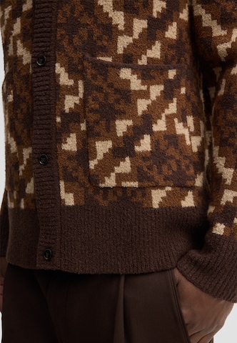 STRELLSON Gebreid vest in Bruin