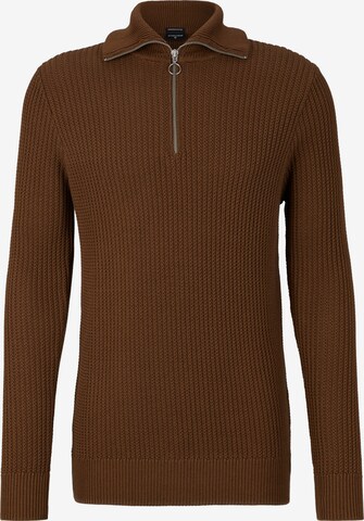 STRELLSON Sweater ' Artem ' in Brown: front