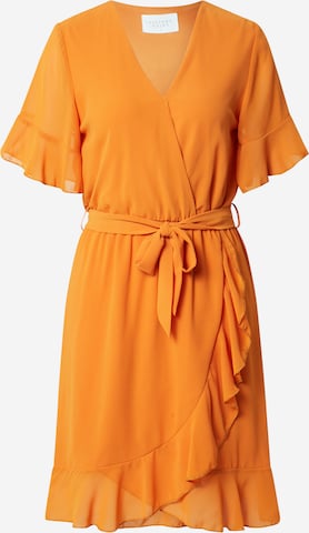 SISTERS POINT - Vestido 'NEW GRETO' em laranja: frente