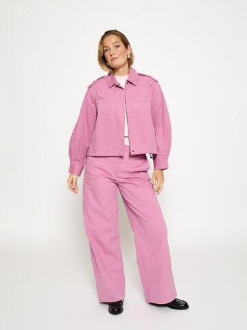 Veste mi-saison 'Jenny' Peppercorn en rose