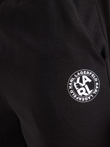 Karl Lagerfeld Regular Shorts in Schwarz