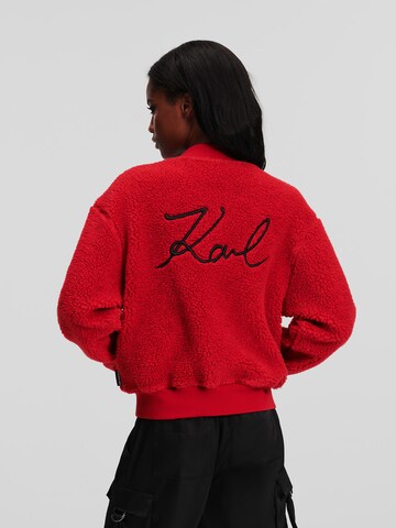 Karl Lagerfeld Sweatshirt i rød