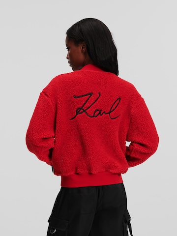 Karl Lagerfeld Sweatshirt i rød