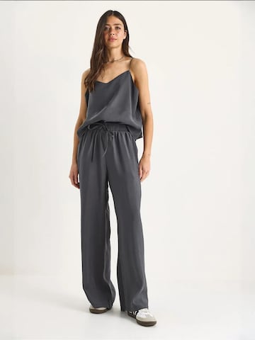 Bianco Lucci - Roupa de casa 'Zweiteiliges Set' em cinzento