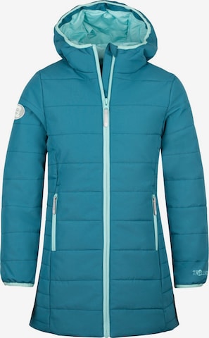 TROLLKIDS Winter Jacket in Green: front