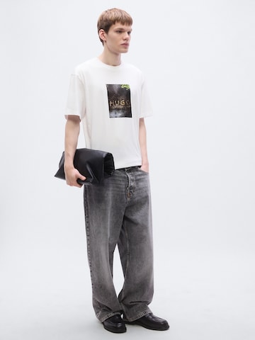 HUGO T-Shirt 'Doreston' in Weiß