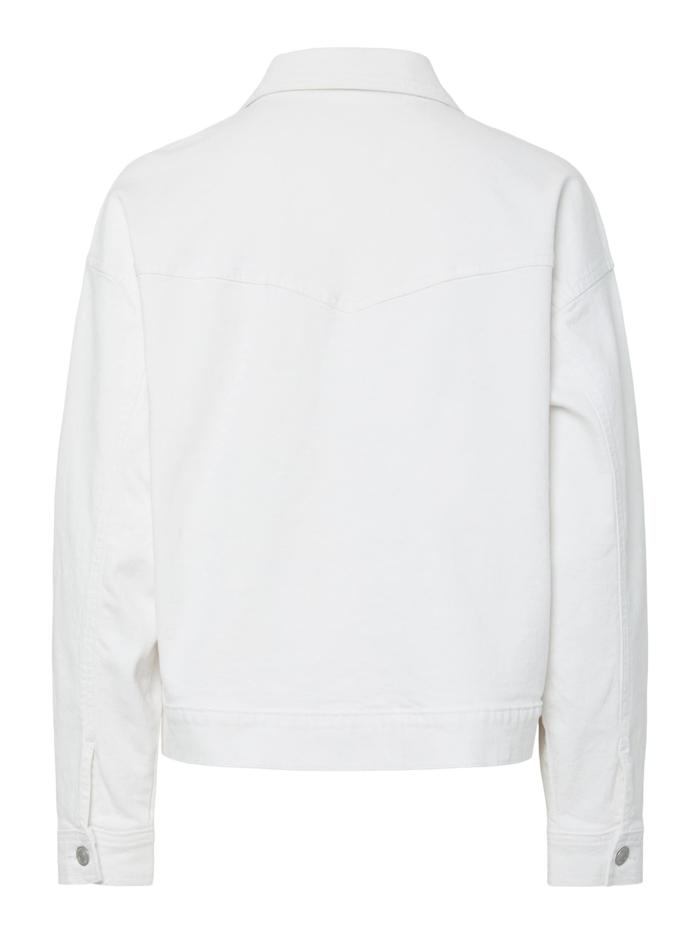 Veste mi-saison 'PCElma' PIECES en blanc