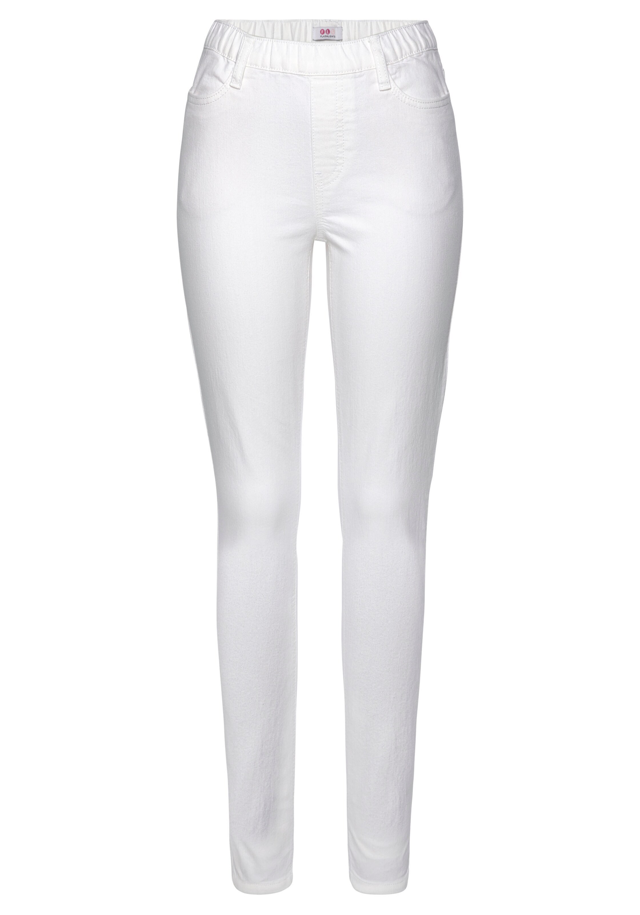 FLASHLIGHTS Skinny Jeggings in Blau