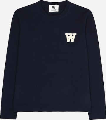 WOOD WOOD Pullover 'Ben' i blå: forside