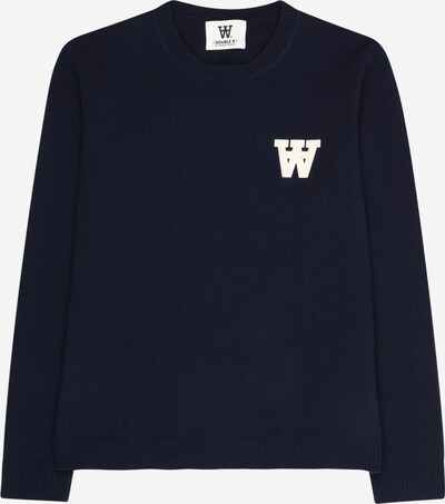 WOOD WOOD Sweater 'Ben' in Navy / White, Item view