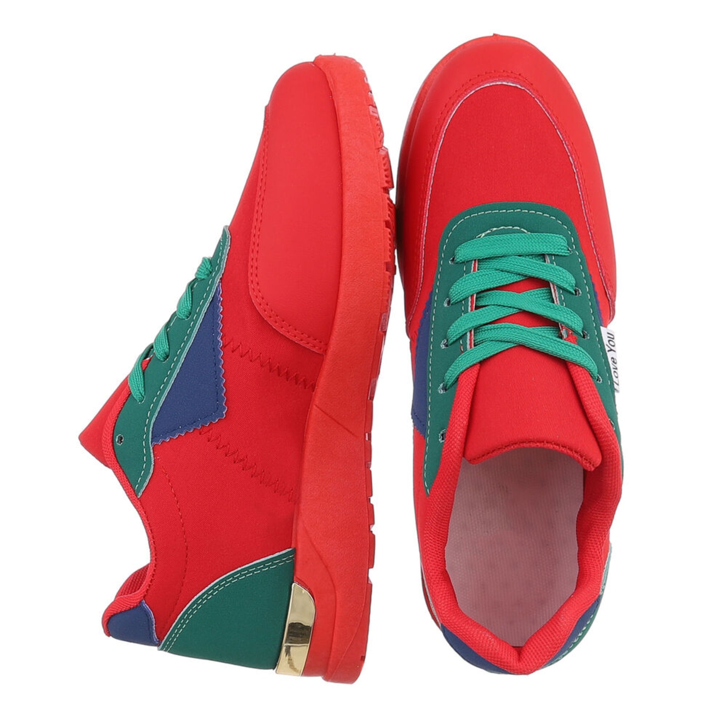 Ital-Design Sneakers in Red