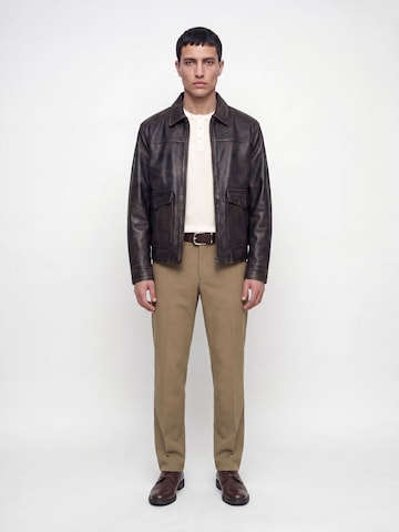 JACK & JONES Regular Pantalon 'JPSTBill' in Bruin