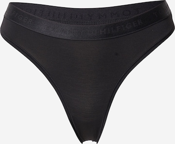 Tommy Hilfiger Underwear Stringi w kolorze czarny: przód