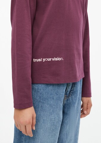 s.Oliver Shirt in Rood: zijkant