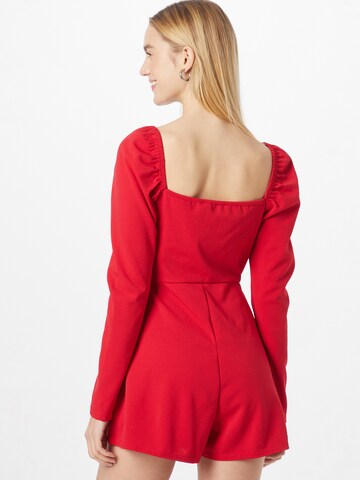 Tuta jumpsuit di Missguided in rosso