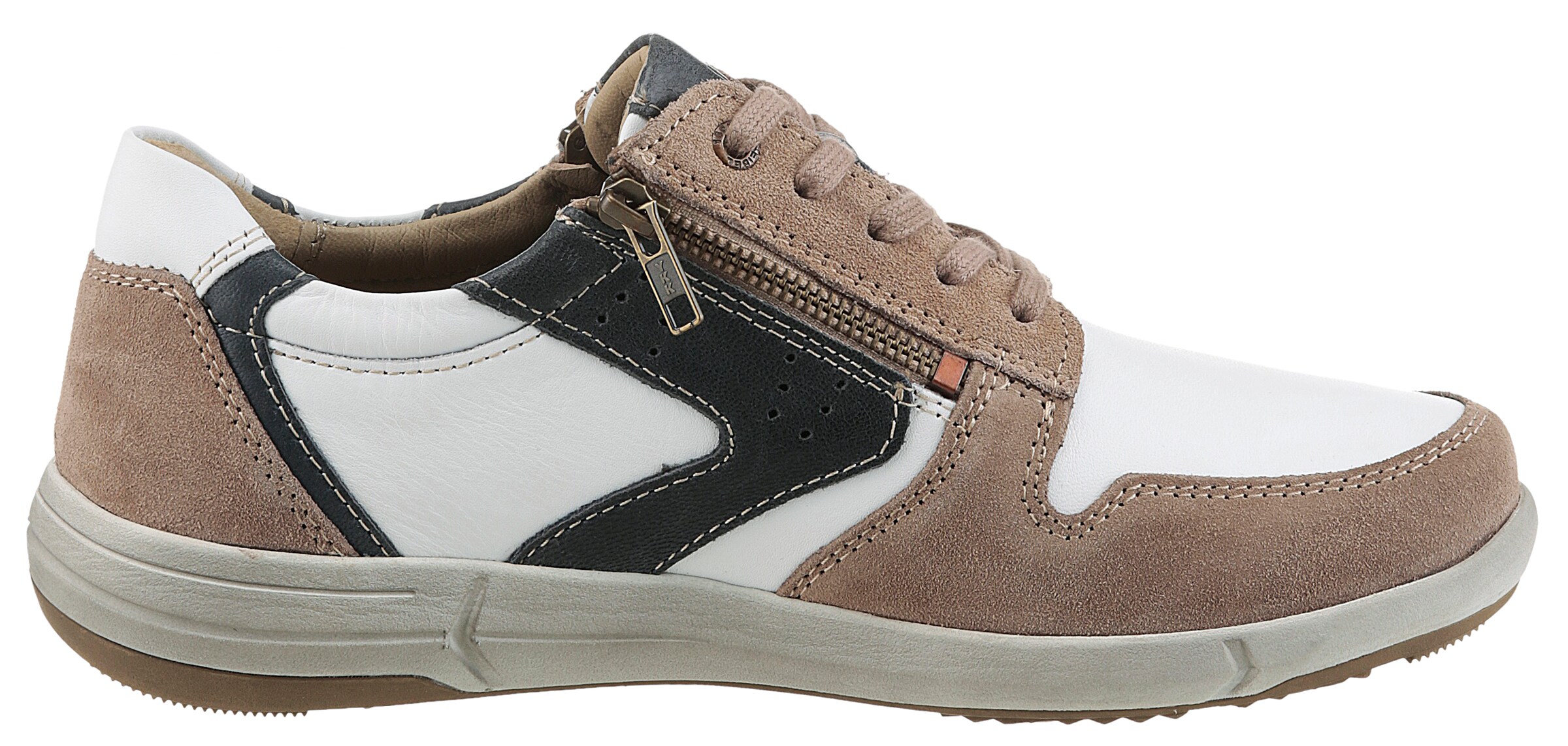 JOSEF SEIBEL Schnürschuh in Beige