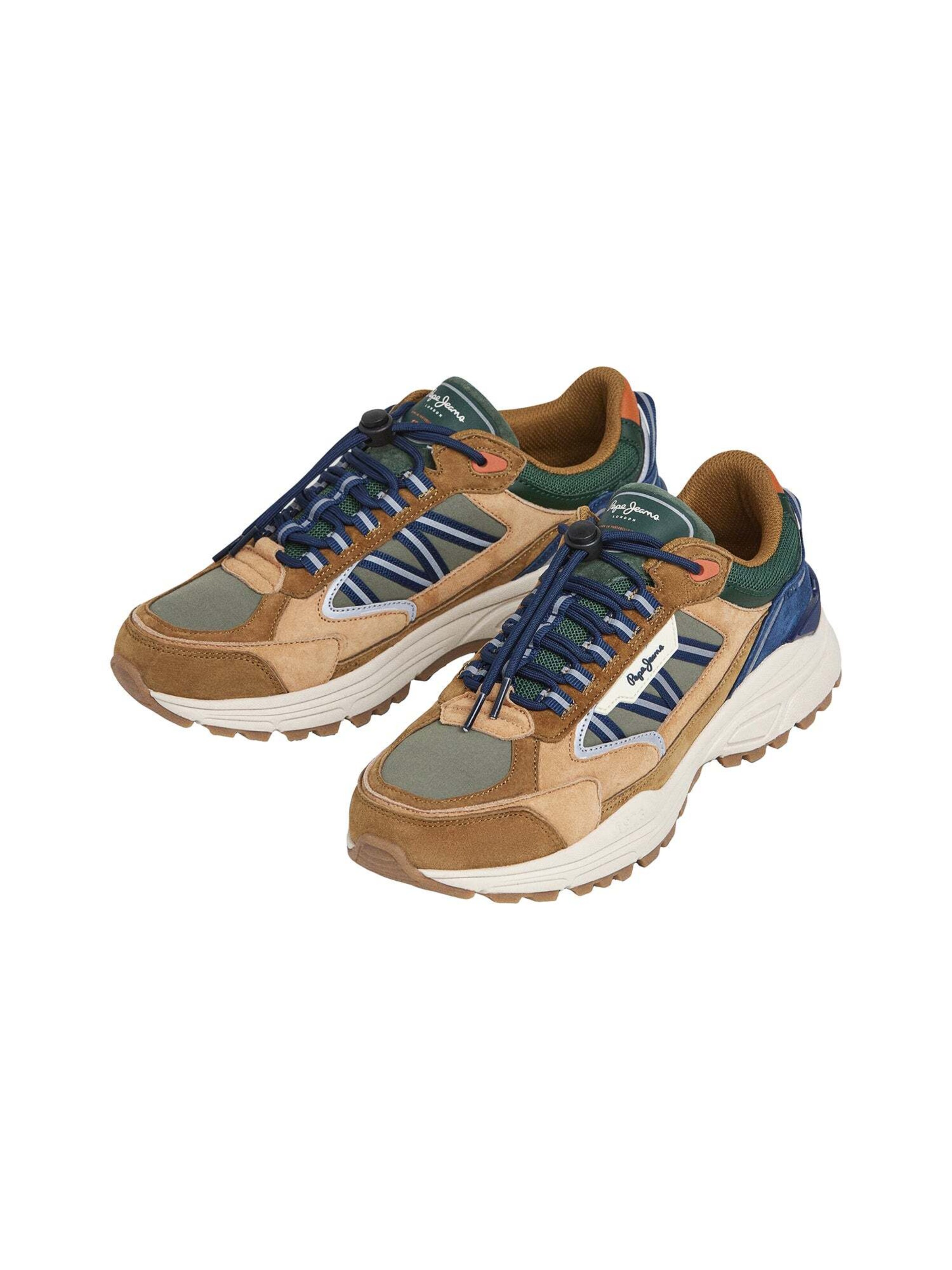 Baskets basses 'Darren Earth' Pepe Jeans en marron