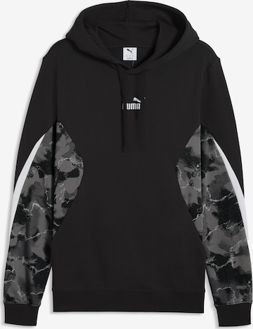 PUMA Sweatshirt 'Camo' in Schwarz: Vorderseite