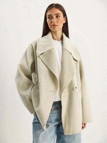 Bianco Lucci Between-Seasons Coat 'Mäntel' in Brown