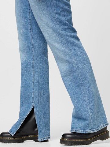 Vero Moda Curve Bootcut Jeans 'Selma' in Blau