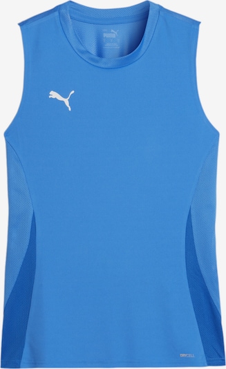 PUMA Sporttop 'teamGOAL' in blau / weiß, Produktansicht