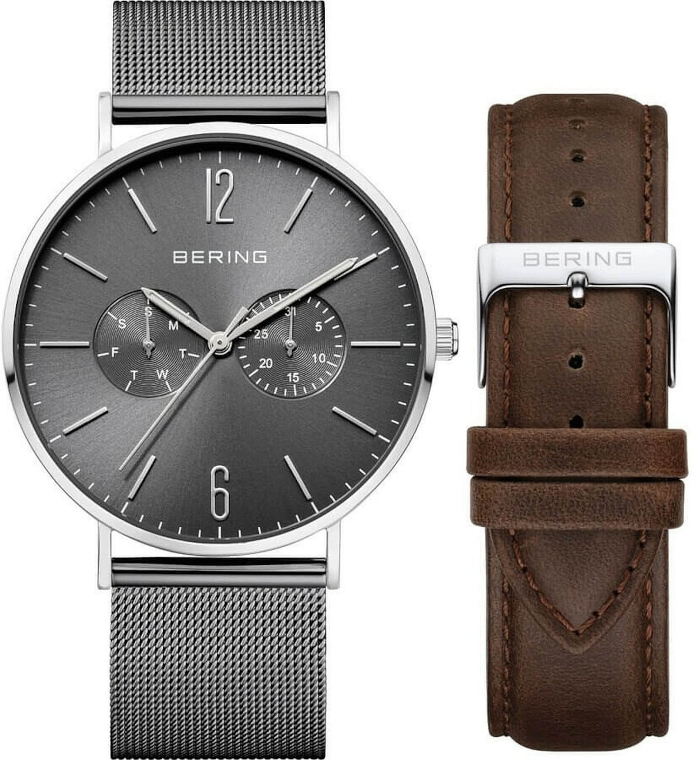 BERING Analog watch 'Classic' in Silver: front