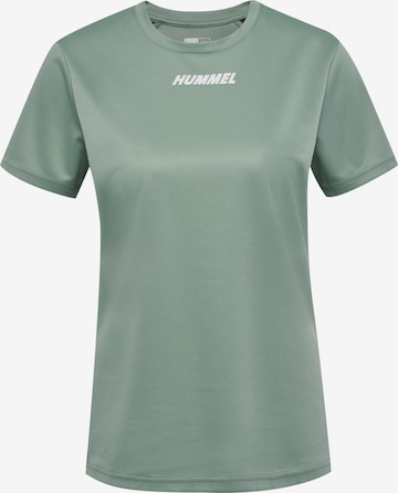 Hummel Performance shirt in Green: front