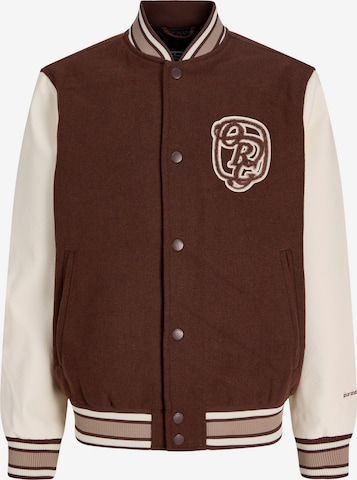 Jack & Jones Junior - Chaqueta de entretiempo en marrón: frente