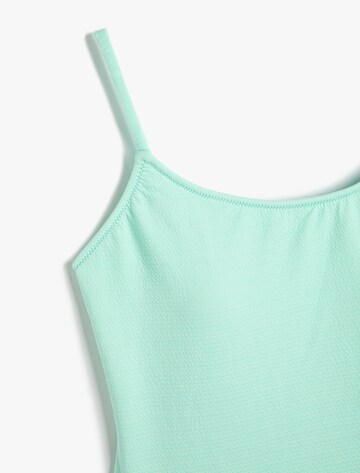 Koton Bustier Badpak in Groen
